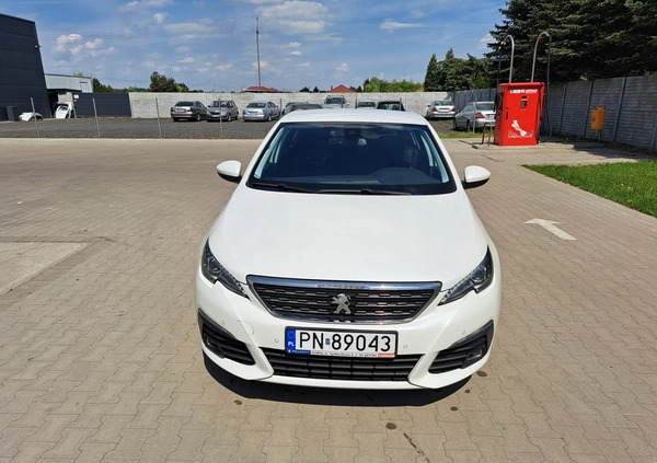 Peugeot 308 cena 39900 przebieg: 195000, rok produkcji 2018 z Konin małe 56